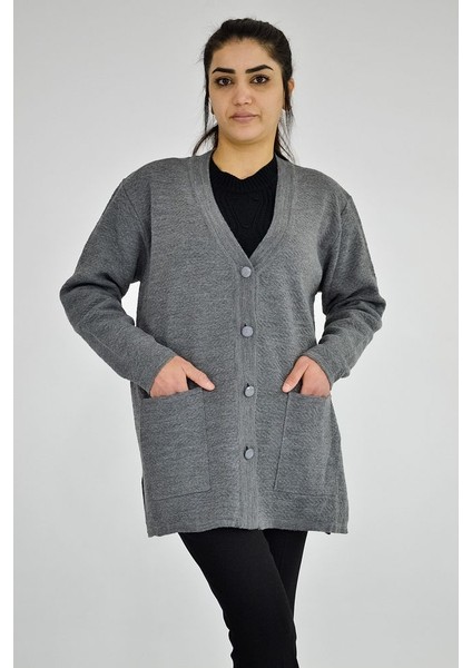 V Yaka Kısa Triko Hırka