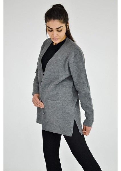 V Yaka Kısa Triko Hırka modelleri