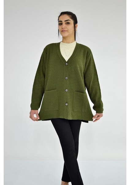 V Yaka Kısa Triko Hırka fırsatları