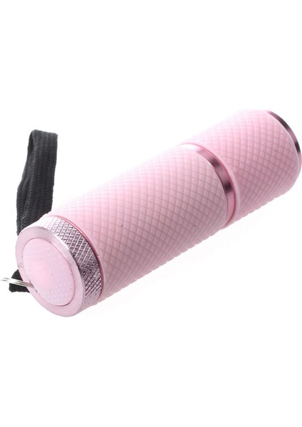 3x Dış Mekan Mini Pembe Kauçuk Kaplamalı 9-Led El Feneri (Yurt Dışından)
