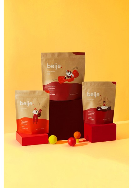 Burçe'nin Ped Paketi (10 Standart Ped, 10 Süper Ped, 10 Süper+ Ped)