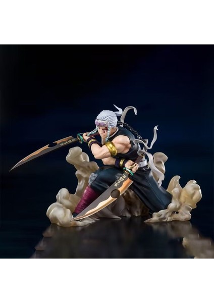Ghost Destroyed Blade Anime Serisi Çift Bıçak Modu Anime El Figürü Model Düzenlemesi (Yurt Dışından)