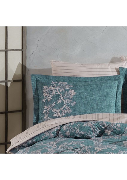 Dream Turkuaz - Poplin Çift Kişilik Uyku Seti fiyatları