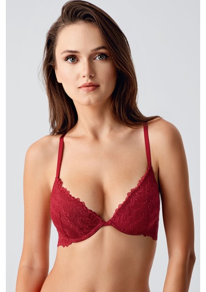 Kadın Destekli B Cup Dantelli Sütyen , 338385