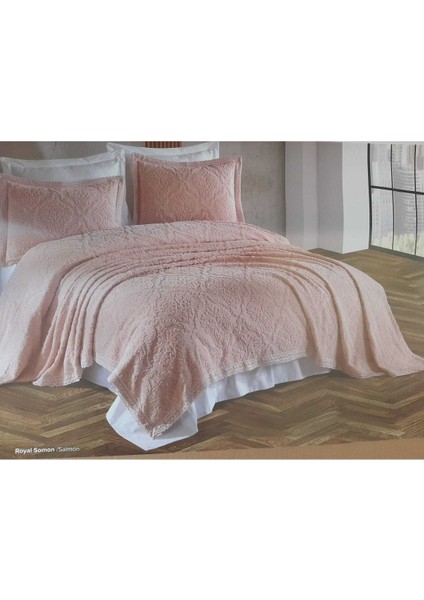 Hera Yatak Örtüsü - Royal Somon