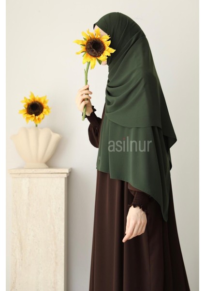 Elif Büyük Boy Şal 70X220 Haki fiyatları