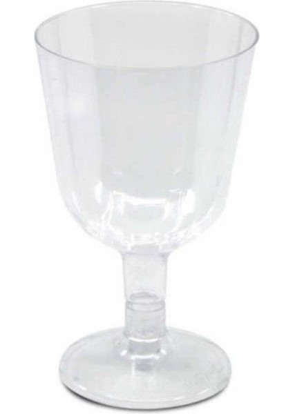 Mini Şarap Kadehi Şeffaf Ayaklı 6'lı fiyatları