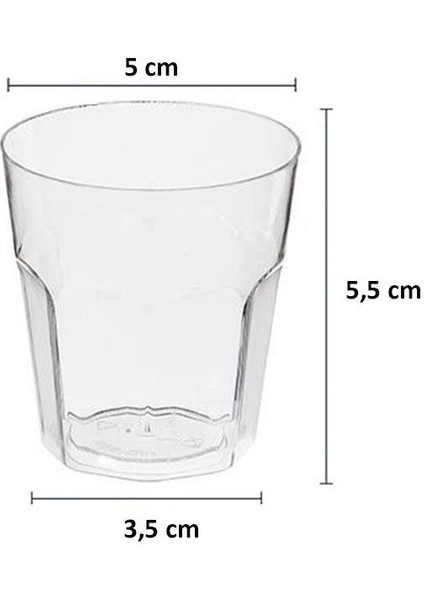 Shot Bardağı 70 Ml. 20'li modelleri