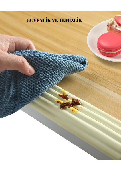 Kauçuk Krem Renk Geniş Kenar ve Köşe Koruyucu 2 Metre Bebek Çocuk Masa Darbe Koruma ( 3m Bant Hediye) fırsatları