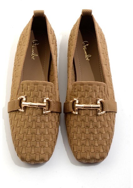 Taba Kadın Loafer Ayakkabı K01327020182 fırsatları