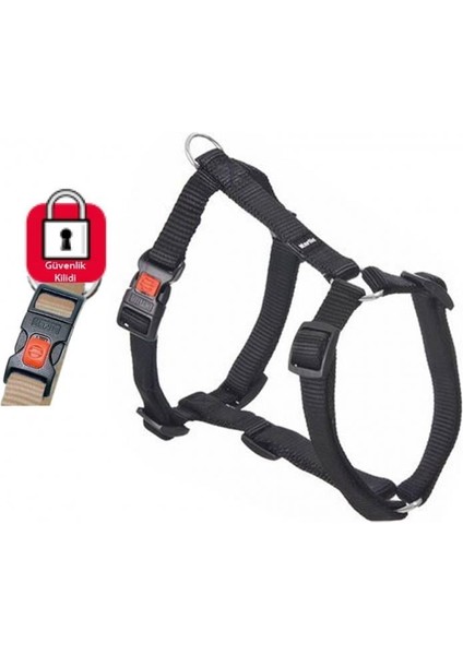 Kilitli Göğüs Tasması 25-40Cm Siyah fiyatları