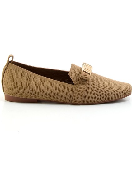 Taba Kadın Loafer Ayakkabı K01327020382