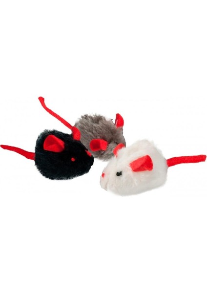 Karlıe Sesli Fare 5X3X3CM Karışık Renkli Tekli