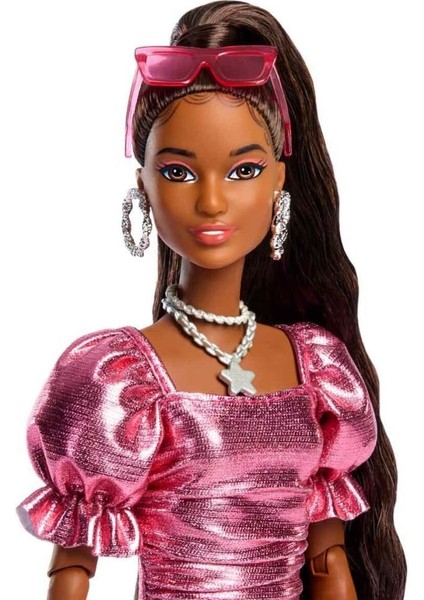 Deluxe Style, Metalik Pembe Elbiseli Bebek JFP41 modelleri