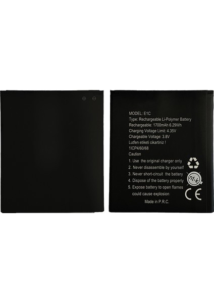 Via E1C Uyumlu Casper TLP16088 2500 Mah Batarya