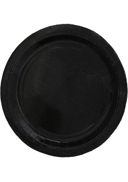 Karton Tabak Bardak Set Doğum Günü Parti Seti Siyah 8 Adet modelleri