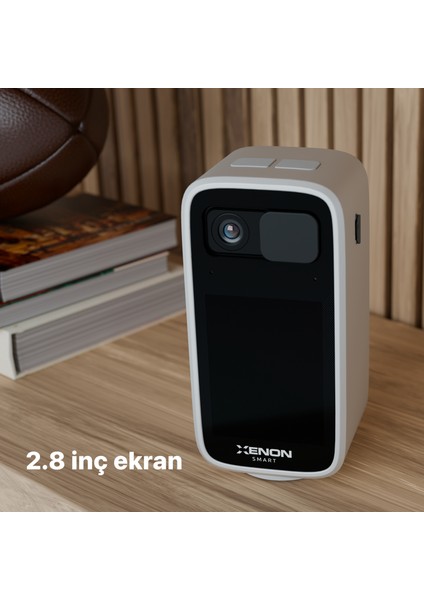 Akıllı Ekranlı Iç Mekan Kamera 1440P 2k Qhd Gece Görüşlü 4 Mp Sesli Görüntülü Güvenlik Kamerası X7208 modelleri