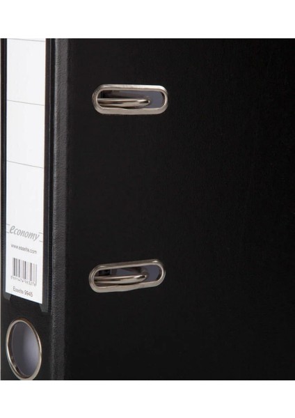 Büro Klasörü, Ekonomik Dar, 330 Sayfa A4 Kapasiteli, Siyah fırsatları