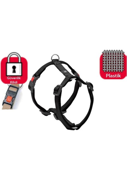 Kilitli Göğüs Tasması L 65-100Cm Siyah fiyatları