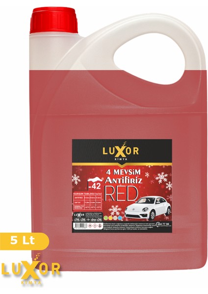 -42°c Kırmızı Antifiriz 20 Lt Konsantre fiyatları