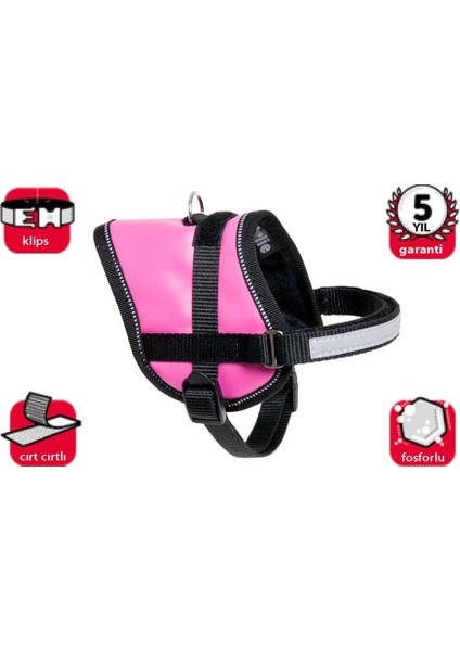 Karlie Reflektörlü Göğüs Tasma XS 26-35cm Pembe Renkli fiyatları