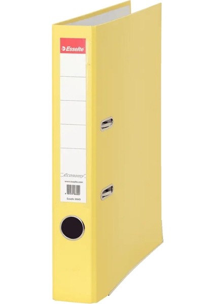 Büro Klasörü, Ekonomik Dar, 330 Sayfa A4 Kapasiteli, Sarı