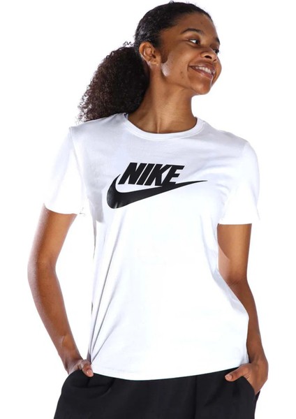 Sportswear Essential Kadın Beyaz Spor Tişört DX7906-100