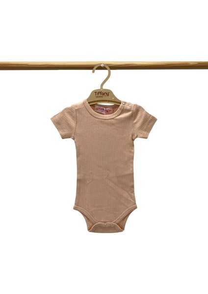 Organik Theme Kısa Kol Çıtçıtlı Body 89008