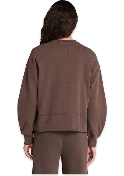 TB0A41ZB Lush Comfort Crew Sweat Kahverengi Kadın Sweatshirt fiyatları