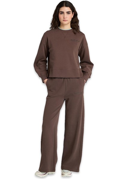 TB0A41ZB Lush Comfort Crew Sweat Kahverengi Kadın Sweatshirt indirimleri