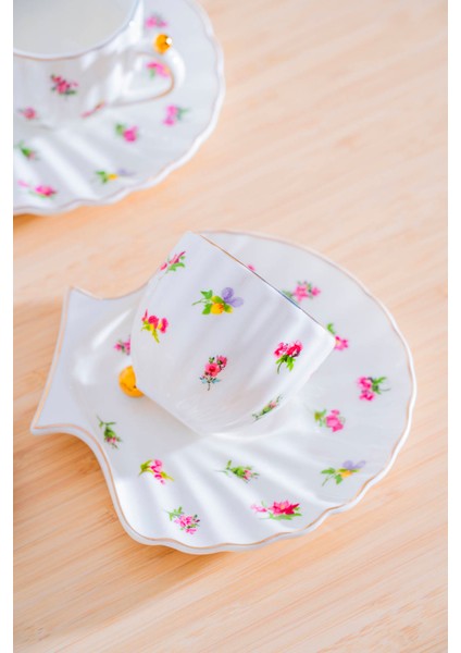 Ladurée 6 Kişilik Kahve Fincan Takımı - 75 ml