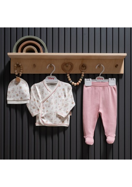 Cute Cats Theme 3'lü Zıbın Set 34078