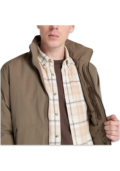 TB0A62CF Waterproof Sailor Bomber Kahverengi Erkek Ceket modelleri