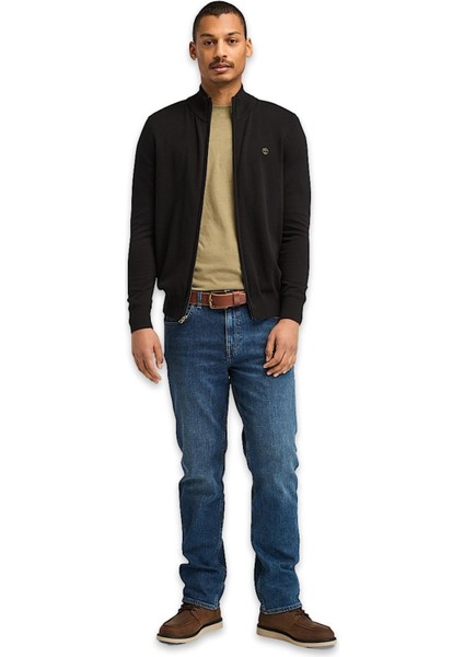 TB0A2BMZ Williams River Cotton Yd Full Zip Sweate Siyah Erkek Ceket indirimleri