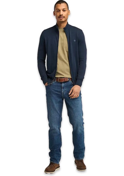 TB0A2BMZ Williams River Cotton Yd Full Zip Sweate Lacivert Erkek Ceket fırsatları