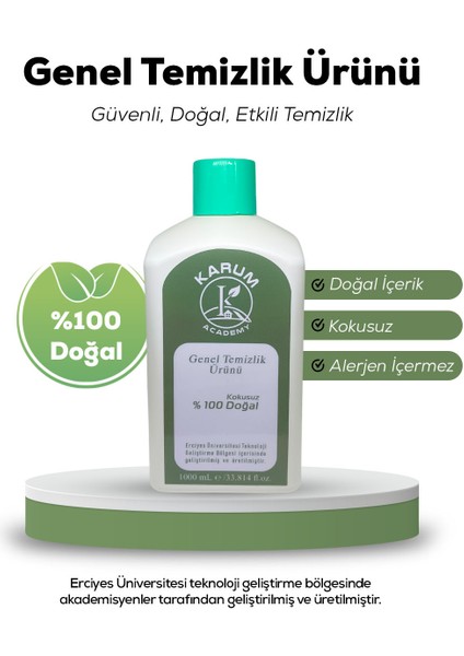 Kokusuz Doğal Çok Amaçlı Temizlik – Hassas Alanlar Için Güçlü ve Sessiz Temizlik