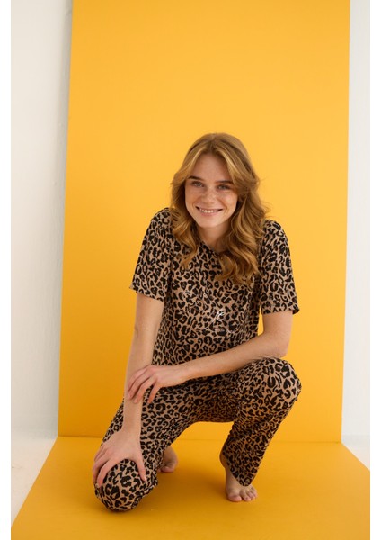 Oreiro Zincir Bayan Pijama Takımı