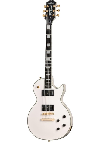 Matt Heafy Les Paul Custom Origins Elektro Gitar (Bone White)
