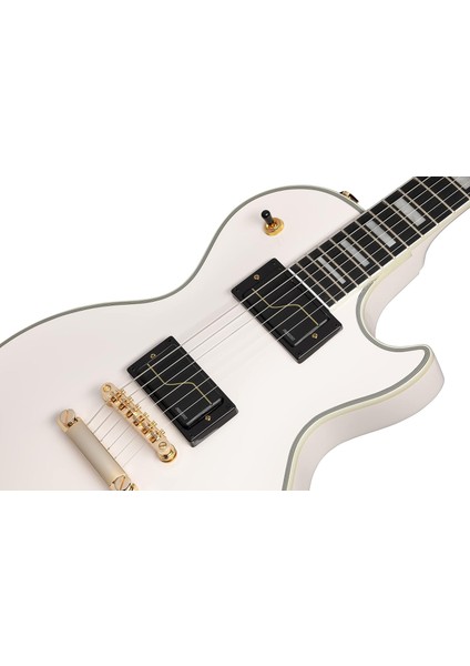Matt Heafy Les Paul Custom Origins Elektro Gitar (Bone White) fırsatları