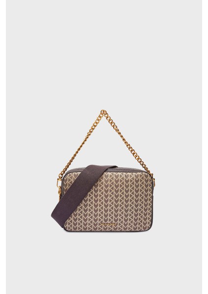 Jakarlı Logo Baskılı Çıkarılabilir Askılı Medium Çanta 32T5AYTC6O270 Bayan Çanta 32T5AYTC6O 270