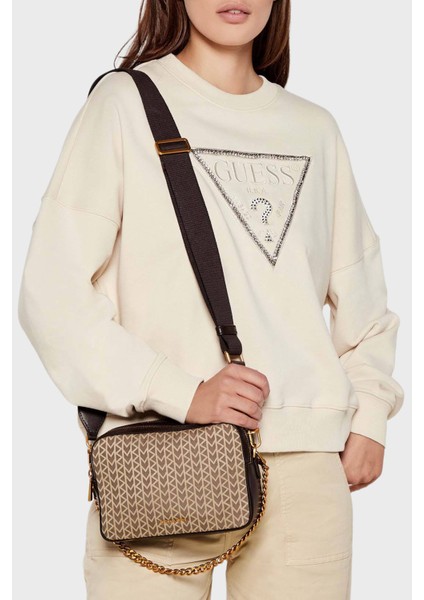 Jakarlı Logo Baskılı Çıkarılabilir Askılı Medium Çanta 32T5AYTC6O270 Bayan Çanta 32T5AYTC6O 270 fiyatları