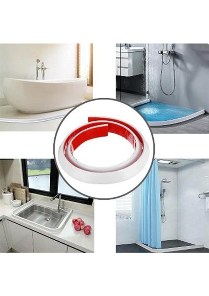 2 Metre Su Bariyeri Kapı Altı Sızdırmaz Su Tutucu Yapışkanlı Slikon Bant Bandı fırsatları