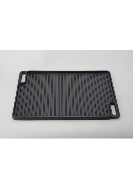 Dökümcü Baba Kaplamasız Döküm Pizza Taşı ve Tepsi Çift Kullanım 43X30CM fiyatları