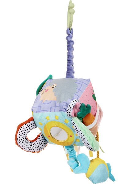 Montessori Bebek Gelişim Küpü Çıngıraklı Dişlikli ve Dokulu Duyusal Oyuncak fiyatları