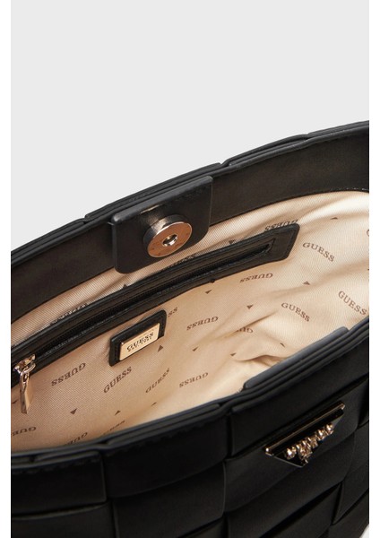 Maylee Logolu Çıkarılabilir Askılı Çanta HWWG9661030 Bayan Çanta HWWG96 61030 Bla indirimleri