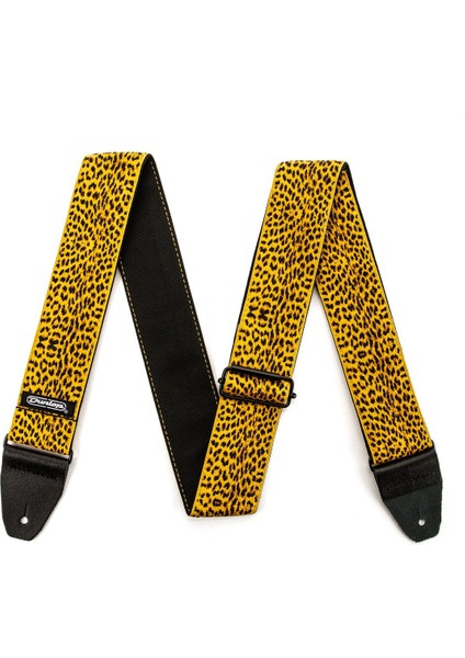 D6725 Jacquard Leopardskin Gitar Askısı