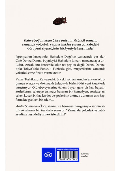Anılar Solmadan Önce - Toshikazu Kawaguchi fiyatları
