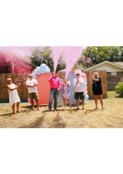 Cinsiyet Tüpü - Gender Reveal Partisi Tüpü Pembe Renk indirimleri