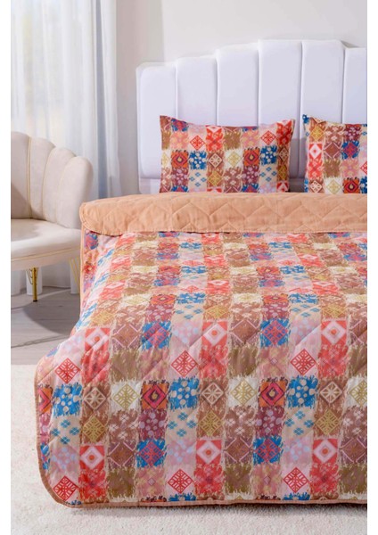 Ethra Çift Kişilik Pamuklu Kapitone Pike & Yatak Örtüsü