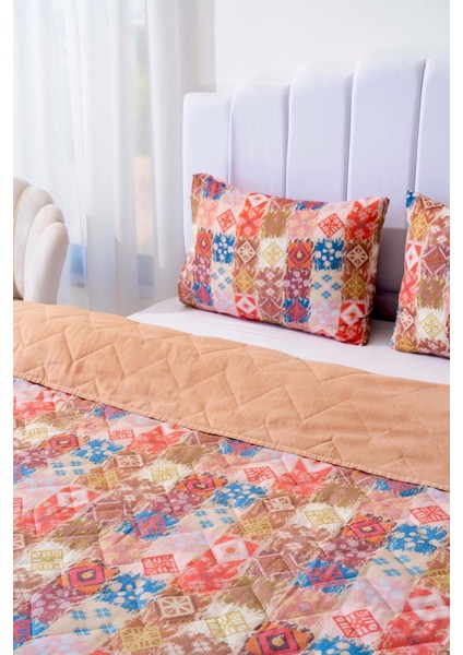 Ethra Çift Kişilik Pamuklu Kapitone Pike & Yatak Örtüsü fırsatları